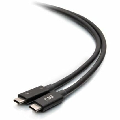 C2G 6ft Thunderbolt 4 Cable - USB C - 40Gbps - M/M