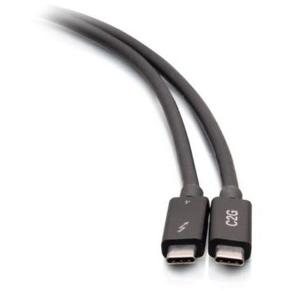 C2G 6ft Thunderbolt 4 Cable - USB C - 40Gbps - M/M