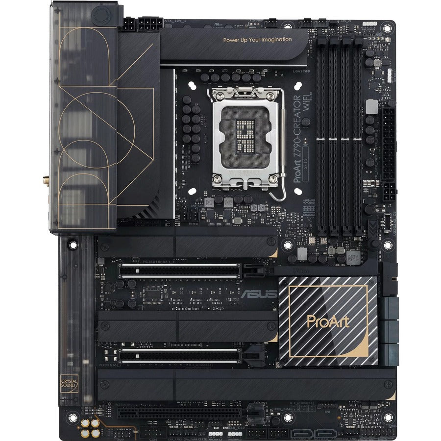 Asus ProArt Z790-CREATOR WIFI Desktop Motherboard - Intel Z790 Chipset - Socket LGA-1700 - ATX
