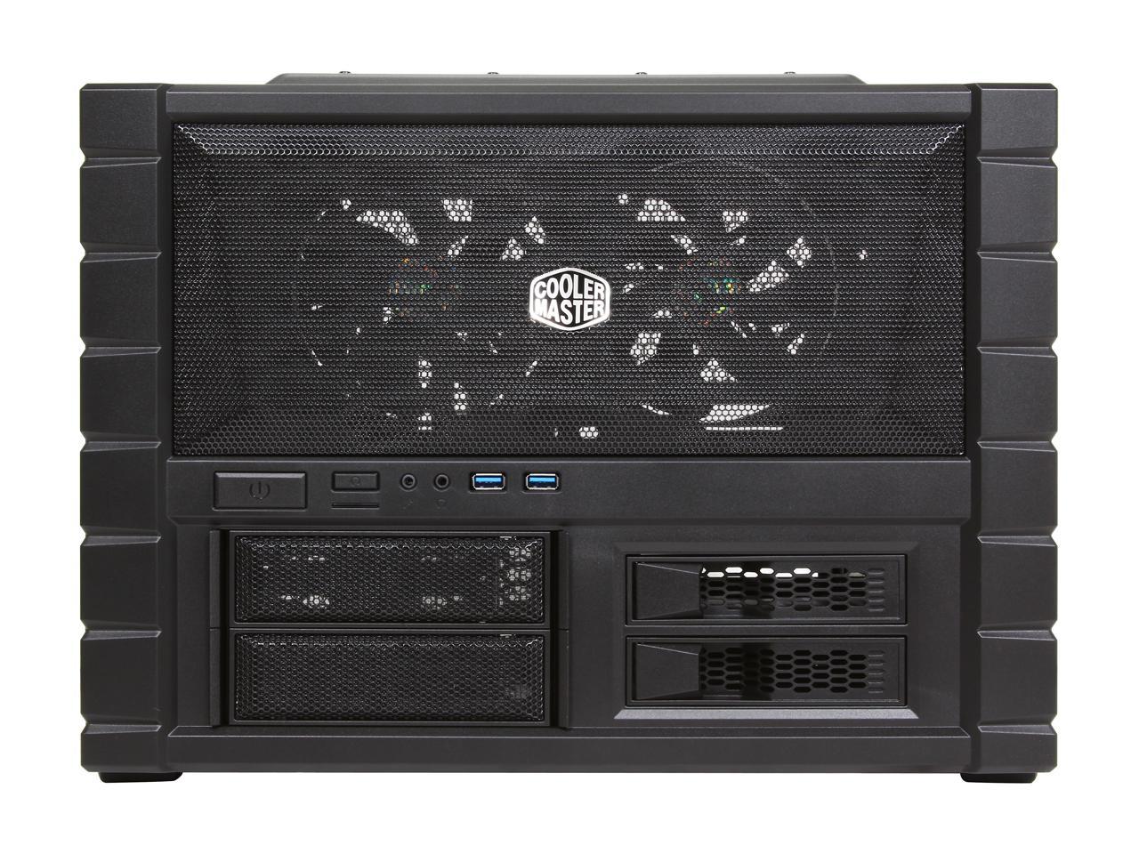 Cooler Master HAF XB EVO - High Air Flow Test Bench and LAN Box Desktop Computer Case with ATX Motherboard Support