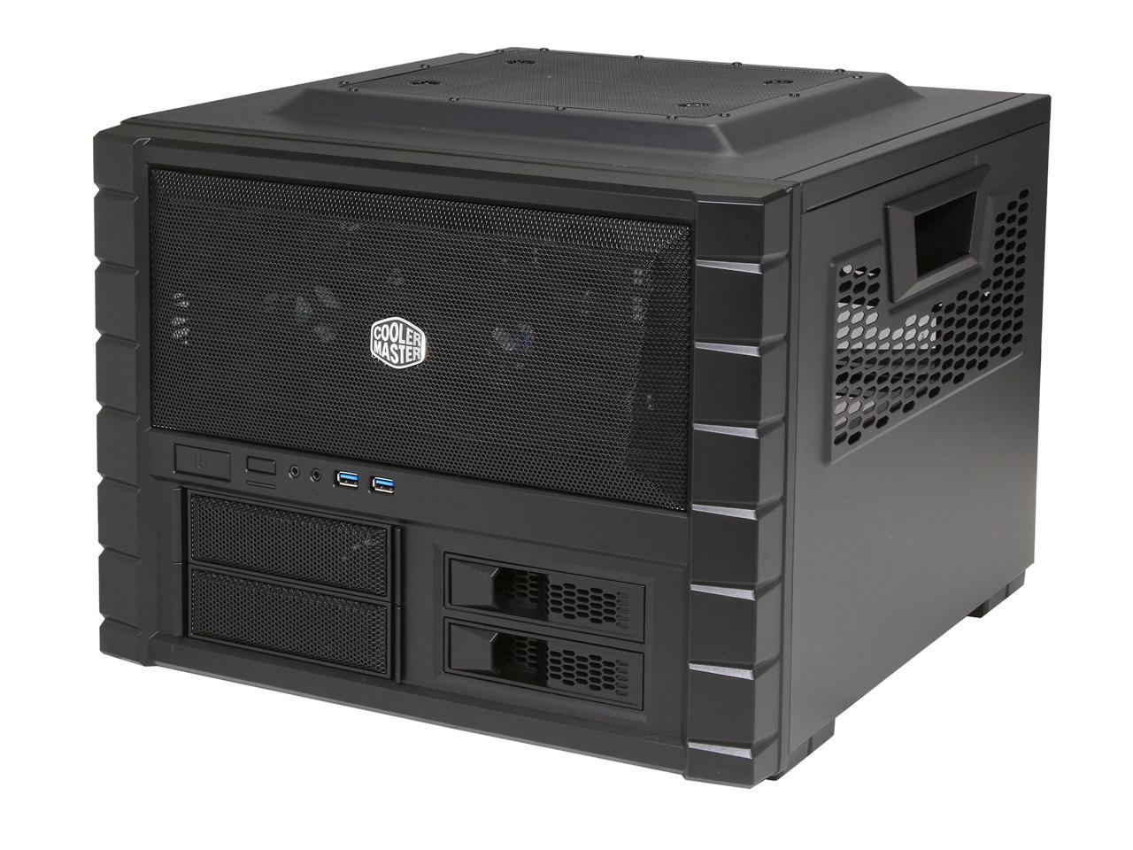 Cooler Master HAF XB EVO - High Air Flow Test Bench and LAN Box Desktop Computer Case with ATX Motherboard Support