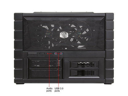 Cooler Master HAF XB EVO - High Air Flow Test Bench and LAN Box Desktop Computer Case with ATX Motherboard Support