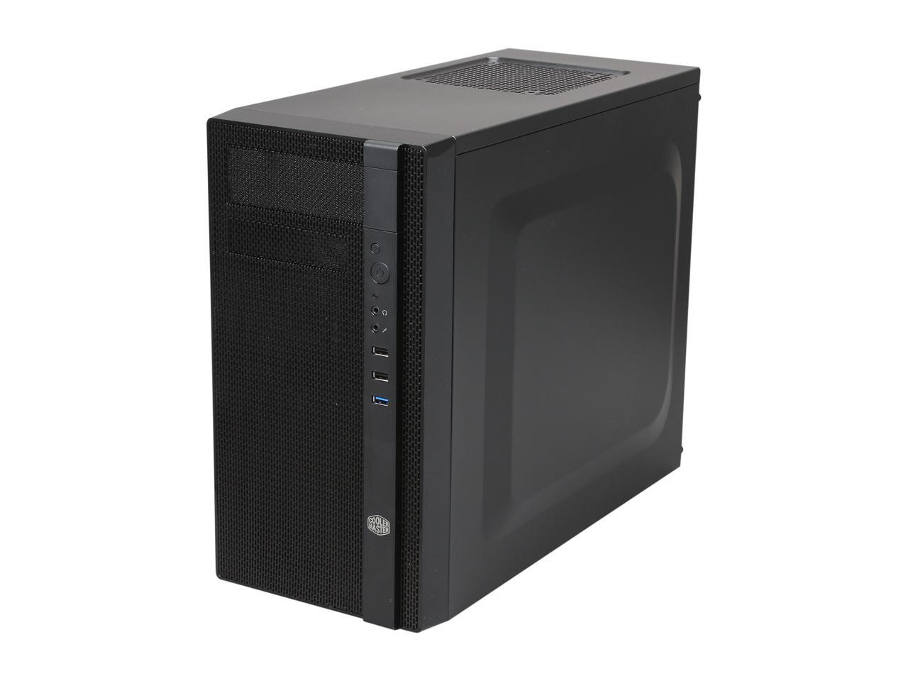 Cooler Master N200 - Micro ATX Mini Tower Computer Case with Front 240mm Radiator Support and Ventilated Front Panel