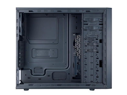 Cooler Master N400 ATX Tower with Front Mesh Ventilation, Minimal Design, 240mm Close-Loop AIO Support