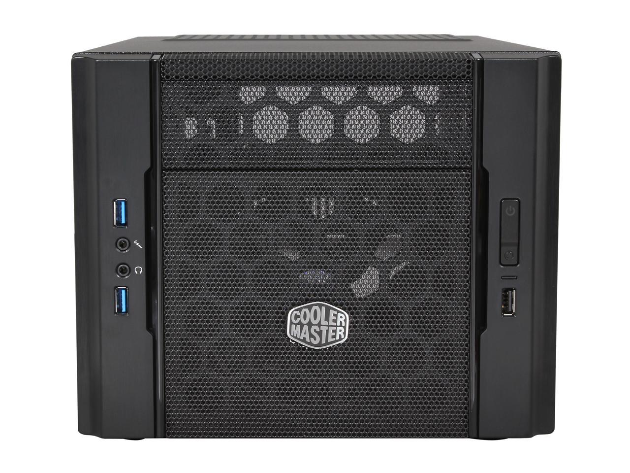 Cooler Master Elite 130 - Mini-ITX Computer Case with Mesh Front Panel and Water Cooling Support