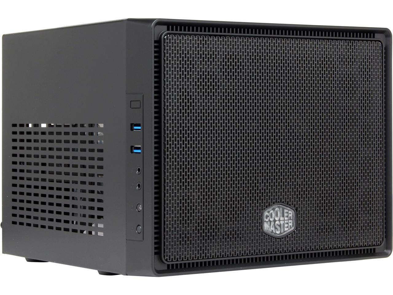 COOLER MASTER Elite 110 RC-110-KKN2 Midnight Black Steel / Plastic Mini-ITX Tower Computer Case