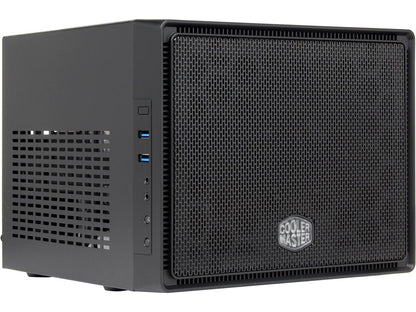 COOLER MASTER Elite 110 RC-110-KKN2 Midnight Black Steel / Plastic Mini-ITX Tower Computer Case
