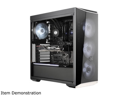 Cooler Master MasterBox Lite 5 ATX Mid-Tower w/ Front DarkMirror Panel, 3 Customize Color Trims, & Transparent Acrylic Side Panel
