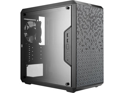 Cooler Master MasterBox Q300L Micro ATX Tower w/ Magnetic Design Dust Filter, Transparent Acrylic Side Panel, Adjustable I/O & Fully Ventilated for Airflow, MCB-Q300L-KANN-S00