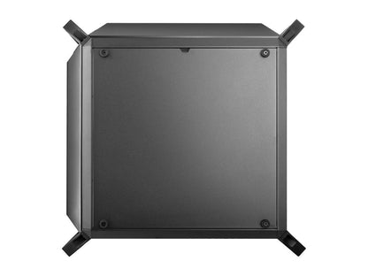 Cooler Master MasterBox Q300P Micro ATX Tower w/ Front & Top Dark Mirror Panel, Transparent Acrylic Side Panel, Adjustable I/O & 2x 120mm RGB Fans w/RGB Controller
