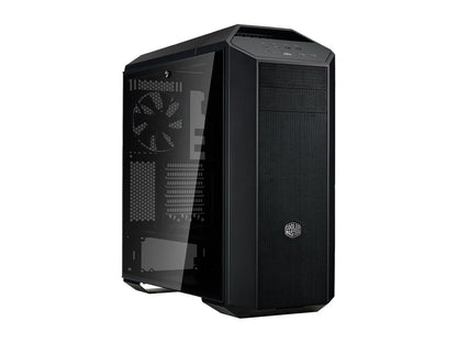 Cooler Master MasterCase MC500P Mid-Tower Case w/ FreeForm Modular, Front Mesh Ventilation, Solid/Mesh Front Option, Tempered Glass Side Panel & Cable Management Cover