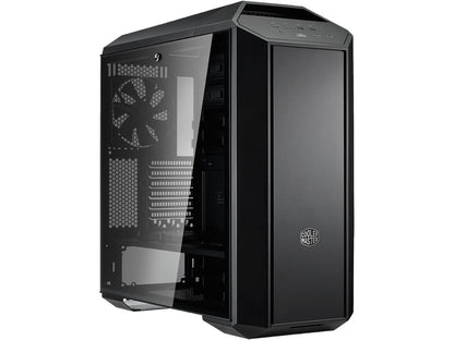 Cooler Master MasterCase MC500P Mid-Tower Case w/ FreeForm Modular, Front Mesh Ventilation, Solid/Mesh Front Option, Tempered Glass Side Panel & Cable Management Cover