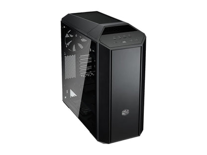Cooler Master MasterCase MC500P Mid-Tower Case w/ FreeForm Modular, Front Mesh Ventilation, Solid/Mesh Front Option, Tempered Glass Side Panel & Cable Management Cover