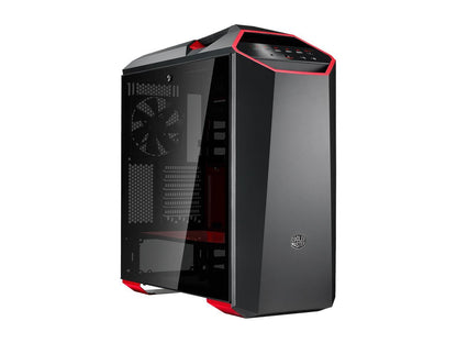 Cooler Master MasterCase MC500Mt ATX-Mid-Tower Case w/ FreeForm Modular, Type-C I/O Panel, 2x Tempered Glass Side Panel, RGB Panel Plate, Carrying Handle & Cable Management Cover