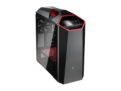 Cooler Master MasterCase MC500Mt ATX-Mid-Tower Case w/ FreeForm Modular, Type-C I/O Panel, 2x Tempered Glass Side Panel, RGB Panel Plate, Carrying Handle & Cable Management Cover