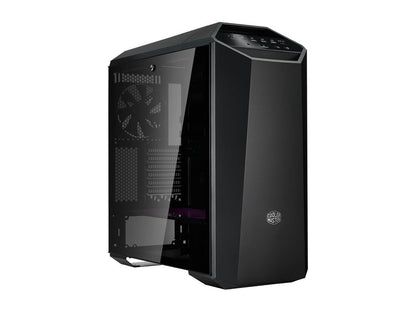 Cooler Master MasterCase MC500M Mid-Tower ATX Case w/ FreeForm Modular, Type-C I/O Panel, Tempered Glass Side Panel, RGB Panel Plate & Cable Management Cover