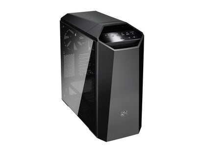 Cooler Master MasterCase MC500M Mid-Tower ATX Case w/ FreeForm Modular, Type-C I/O Panel, Tempered Glass Side Panel, RGB Panel Plate & Cable Management Cover