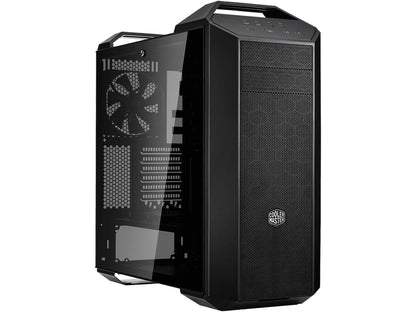 Cooler Master MasterCase MC500 Mid-Tower ATX Case w/ FreeForm Modular, Front Mesh Ventilation, Tempered Glass Side Panel, Carrying Handle & Cable Management Cover
