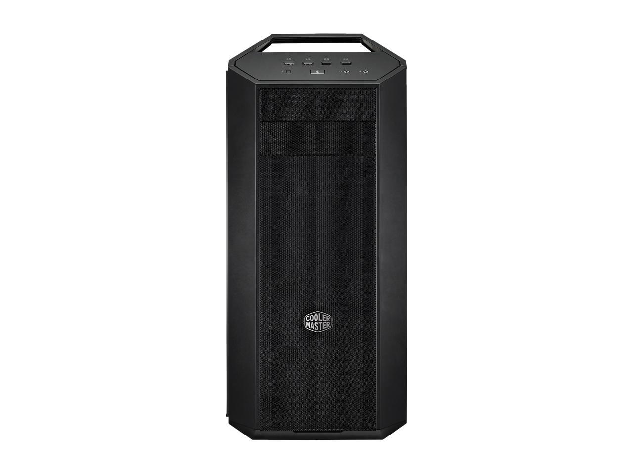 Cooler Master MasterCase MC500 Mid-Tower ATX Case w/ FreeForm Modular, Front Mesh Ventilation, Tempered Glass Side Panel, Carrying Handle & Cable Management Cover