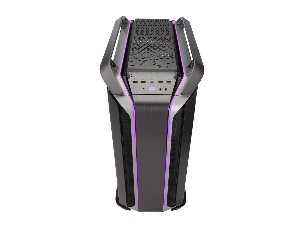 Cooler Master COSMOS C700M with ARGB Lighting, Aluminum Panels, a Riser Cable, and Curved Tempered Glass