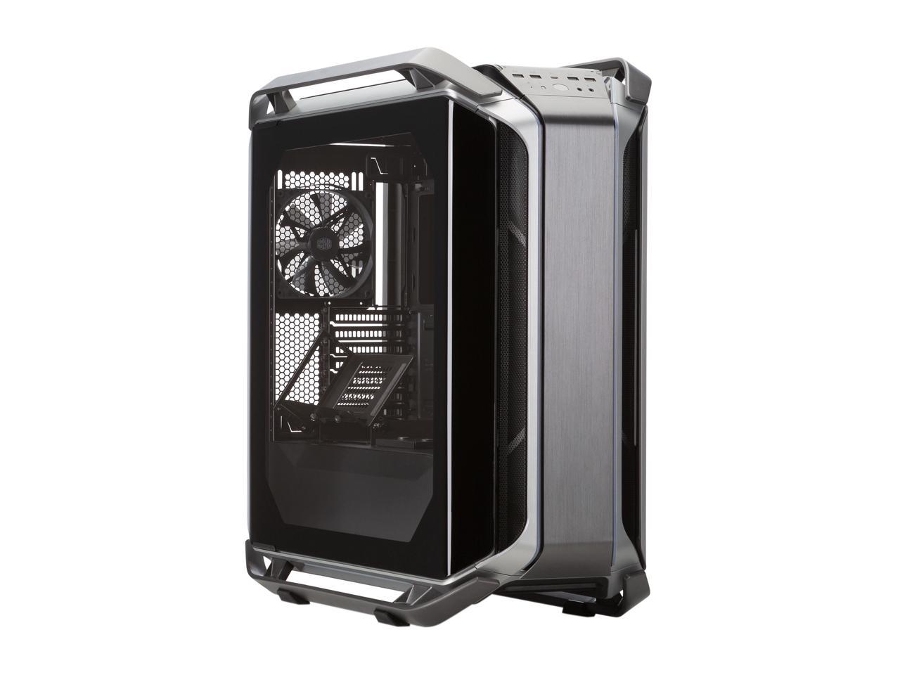 Cooler Master COSMOS C700M with ARGB Lighting, Aluminum Panels, a Riser Cable, and Curved Tempered Glass