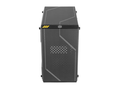 Cooler Master MasterBox Q300L TUF Gaming Alliance Edition Micro ATX Tower w/ TUF Aesthetic Design, Transparent Acrylic Side Panel, Adjustable I/O & Fully Ventilated for Airflow