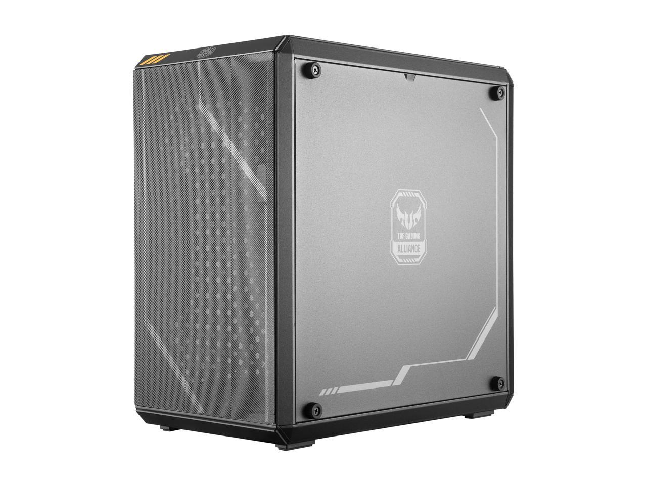 Cooler Master MasterBox Q300L TUF Gaming Alliance Edition Micro ATX Tower w/ TUF Aesthetic Design, Transparent Acrylic Side Panel, Adjustable I/O & Fully Ventilated for Airflow