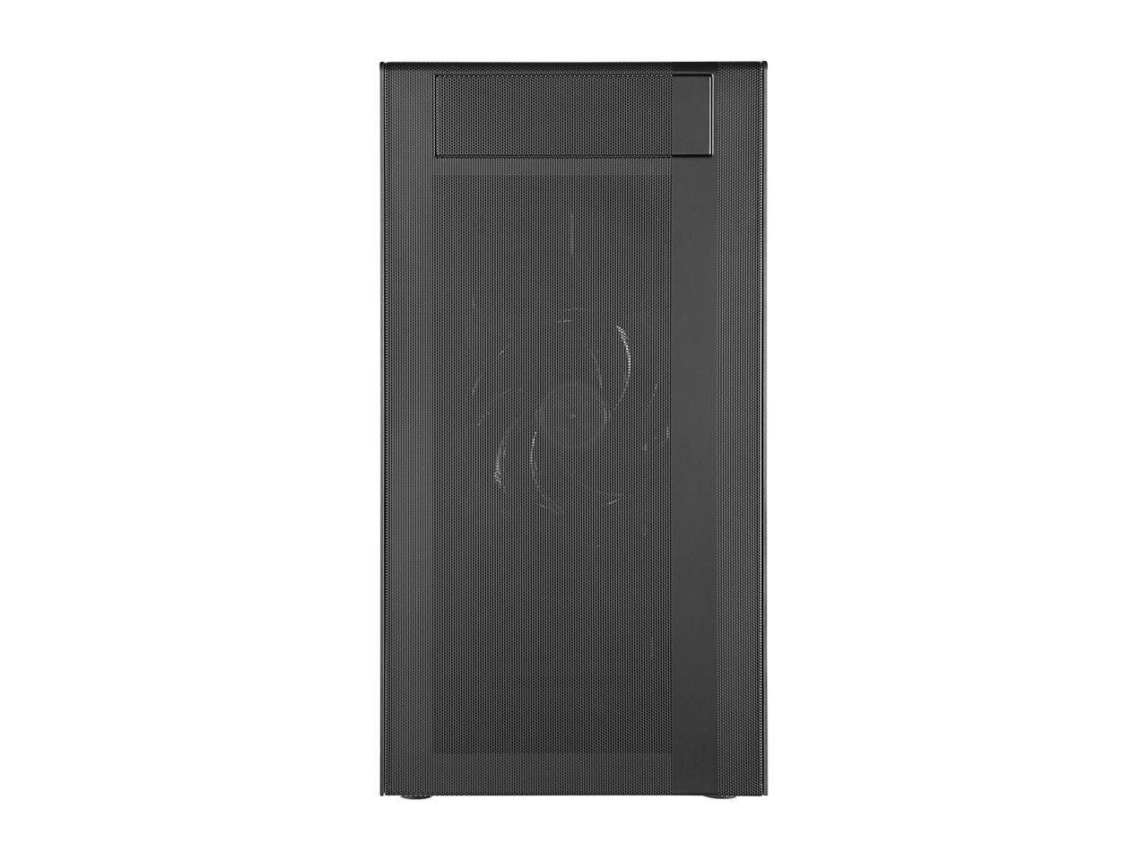Cooler Master MasterBox NR400 Micro-ATX Tower with Front Mesh Ventilation, Minimal Design, Tempered Glass Side Panel and Single Headset Jack