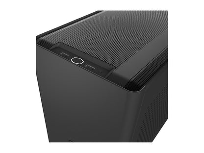 Cooler Master MasterBox NR200P SFF Small Form Factor Mini-ITX Case with Tempered glass or Vented Panel Option, PCI Riser Cable, Triple-slot GPU, Tool-Free and 360 Degree Accessibility