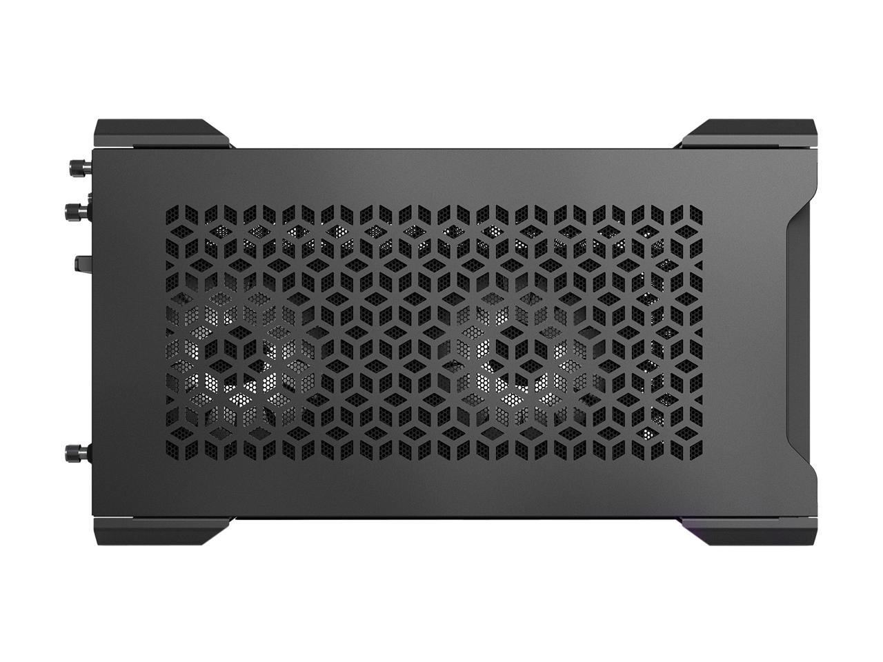 Cooler Master MasterCase NC100 SFF Small Form Factor 7.9 Liter Case with V650 Gold SFX PSU, GPUs 2.5 slots up to 320mm for Intel NUC 9 Extreme Element