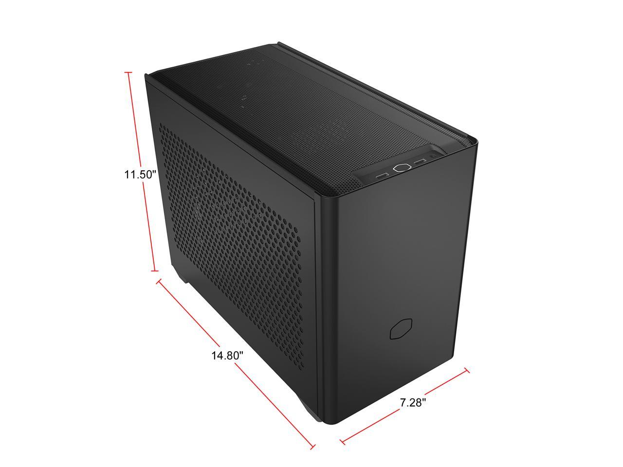 Cooler Master Cooler Master NR200 SFF Small Form Factor Mini-ITX Case with Vented Panel, Triple-slot GPU, Tool-Free and 360 Degree Accessibility