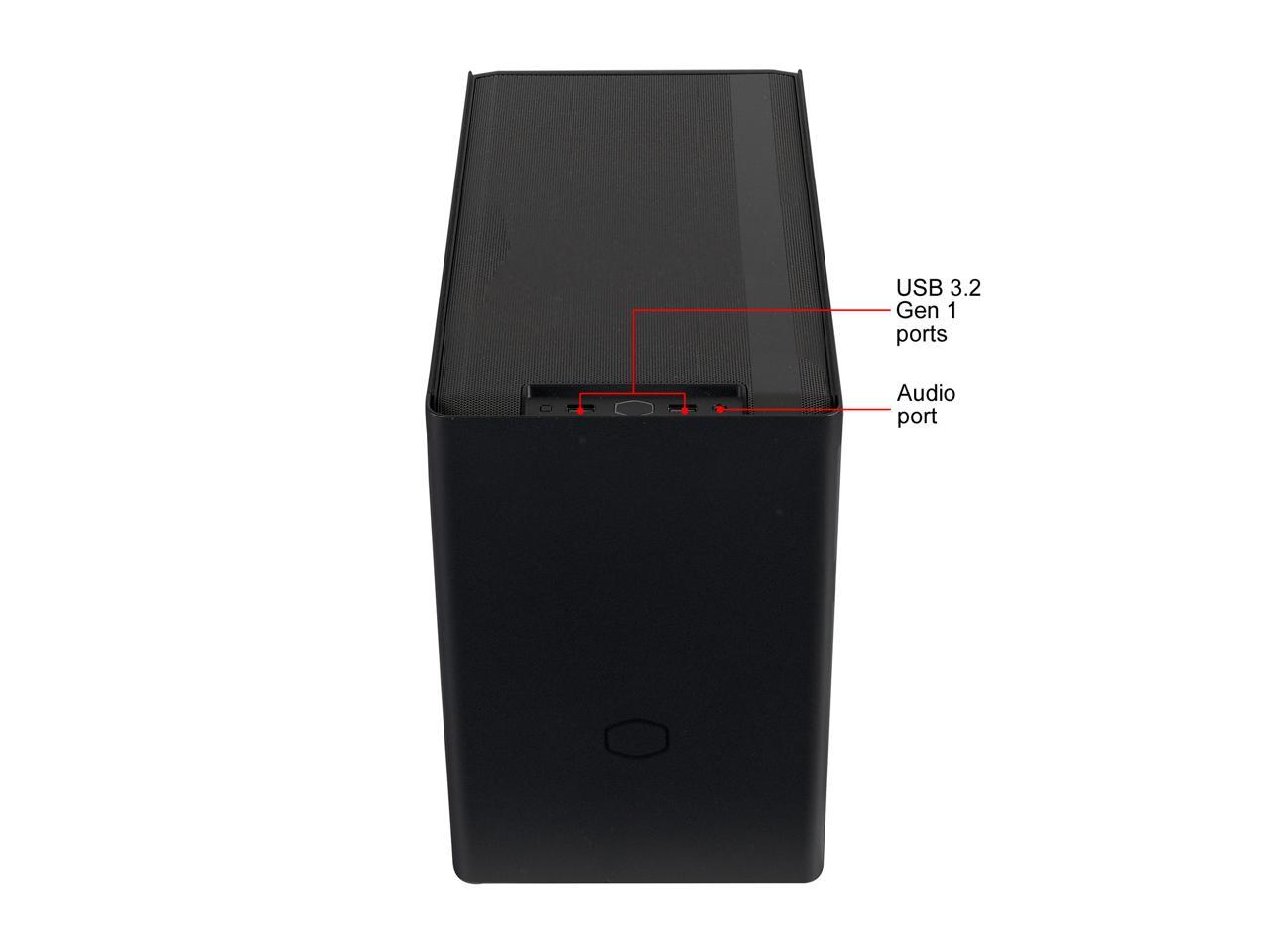 Cooler Master Cooler Master NR200 SFF Small Form Factor Mini-ITX Case with Vented Panel, Triple-slot GPU, Tool-Free and 360 Degree Accessibility
