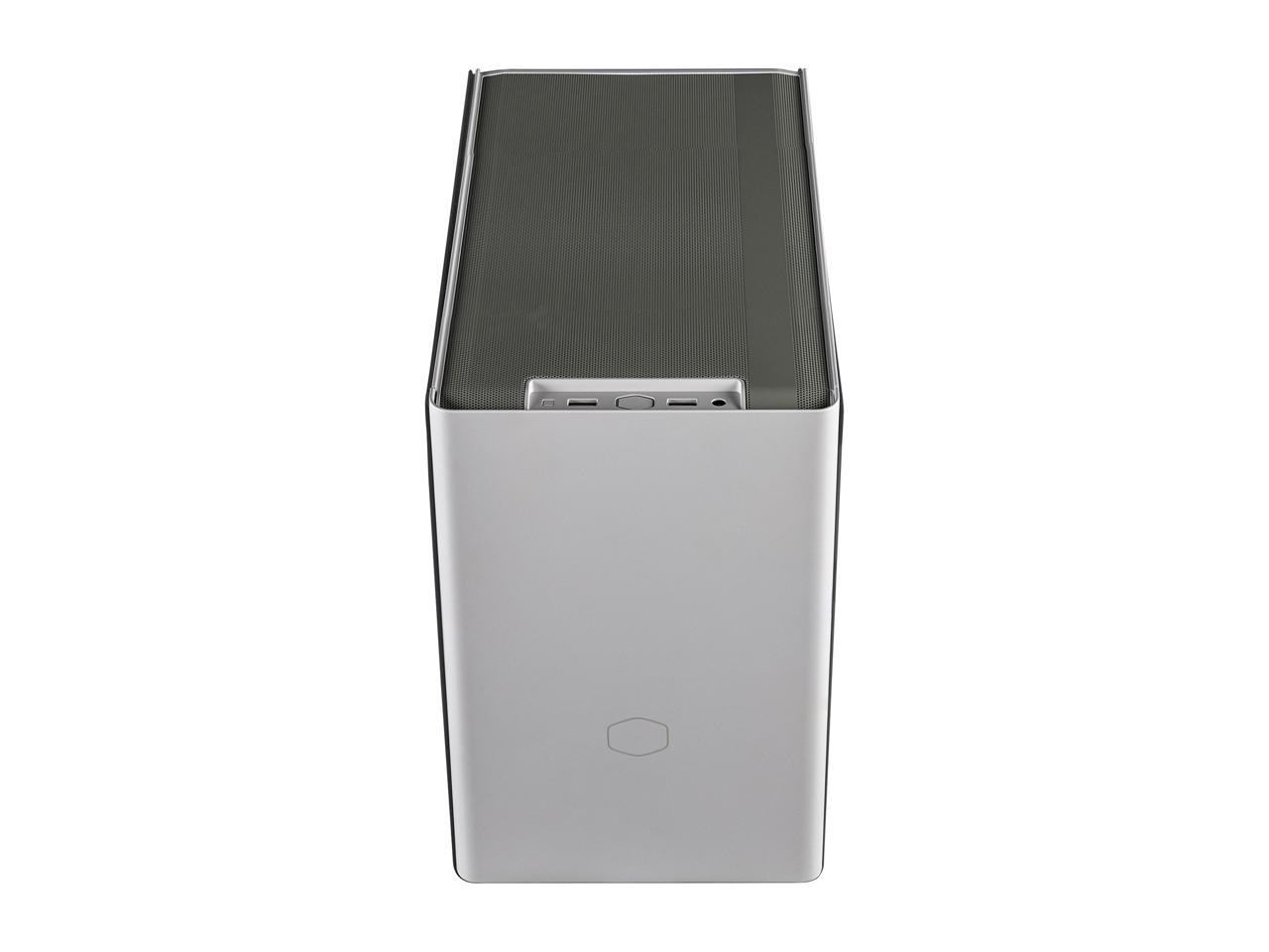 Cooler Master Cooler Master NR200 White SFF Small Form Factor Mini-ITX Case with Vented Panel, Triple-slot GPU, Tool-Free and 360 Degree Accessibility