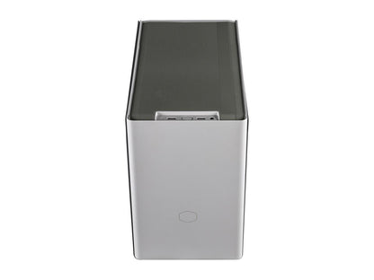 Cooler Master Cooler Master NR200 White SFF Small Form Factor Mini-ITX Case with Vented Panel, Triple-slot GPU, Tool-Free and 360 Degree Accessibility