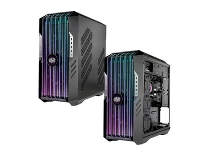 Cooler Master HAF700 EVO H700E-IGNN-S00 Titanium Grey SGCC Steel / Mesh / ABS Plastic / Tempered Glass ATX Full Tower Computer Case