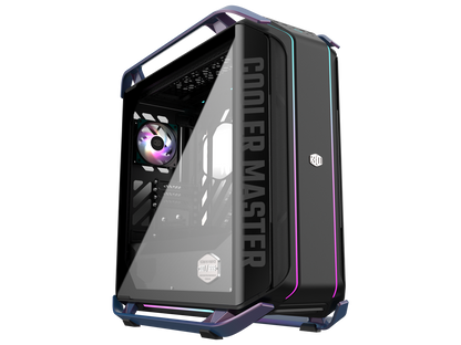 Cooler Master Cosmos Infinity 30th Anniversary C700M E-ATX Full-Tower Curved Tempered Glass Panel, Riser Cable PCIe 4.0, Diverse Liquid Cooling, Type-C, Customizable ARGB (MCC-C700M-KHNN-S30)