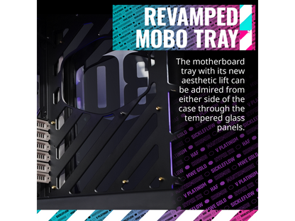 Cooler Master Cosmos Infinity 30th Anniversary C700M E-ATX Full-Tower Curved Tempered Glass Panel, Riser Cable PCIe 4.0, Diverse Liquid Cooling, Type-C, Customizable ARGB (MCC-C700M-KHNN-S30)