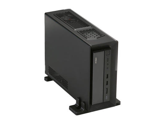 Antec ISK Series ISK 300-150 Black 0.8mm cold rolled steel Mini-ITX Desktop Computer Case 150W Power Supply