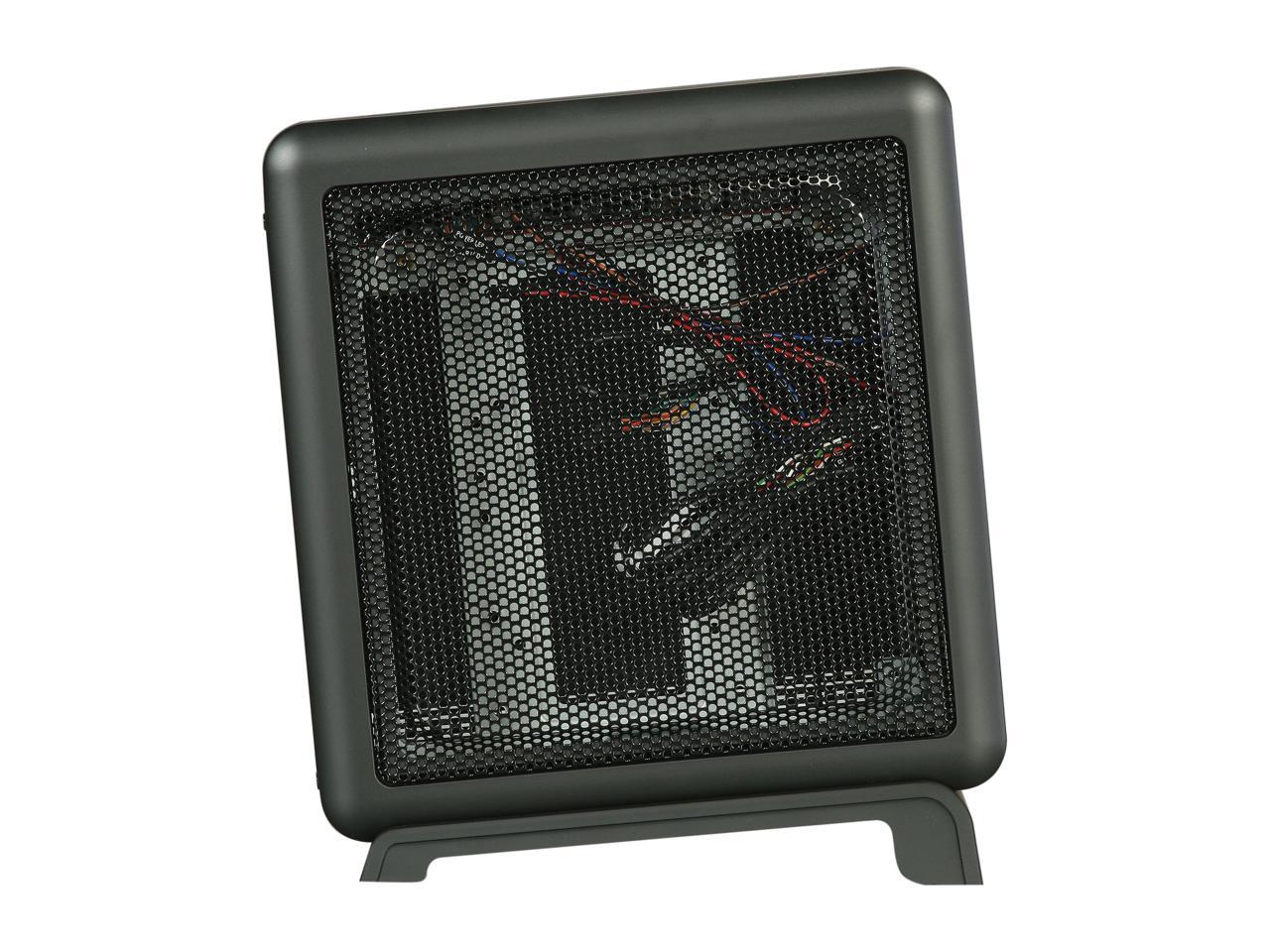 Antec ISK 110 VESA Black ABS plastic / 0.8 mm SECC Mini-ITX Desktop Computer Case 90W External Adapter, Up to 92% Efficiency Power Supply