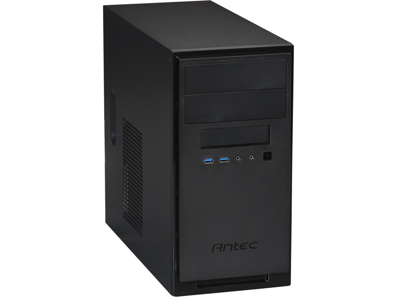 Antec NSK3180 Black 0.7 SGCC Steel Micro ATX / Mini-ITX Computer Case 380W Power Supply