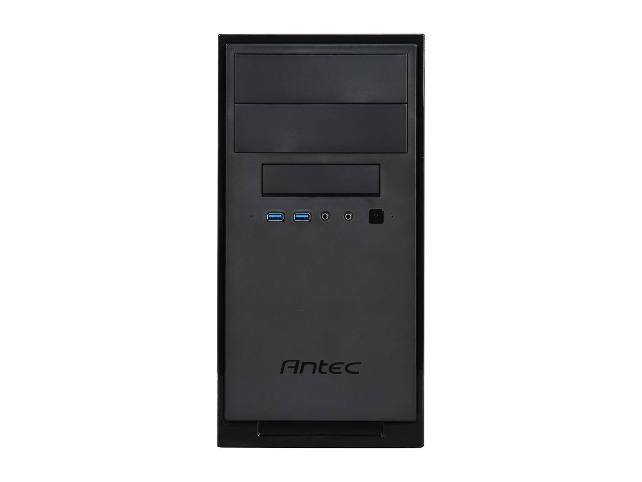 Antec NSK3180 Black 0.7 SGCC Steel Micro ATX / Mini-ITX Computer Case 380W Power Supply