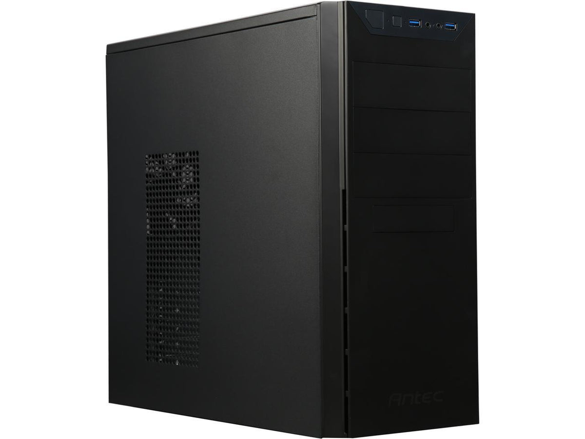 Antec VSK4000E U3 Black SGCC Steel ATX Mid Tower Computer Case