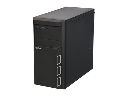 Antec Value Solution Series VSK3000 Elite,Black SGCC Micro ATX Tower Computer Case, Support up to 6 Drive Bays, Support Graphic card length up tp 335mm