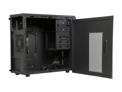 Antec Value Solution Series VSK3000 Elite,Black SGCC Micro ATX Tower Computer Case, Support up to 6 Drive Bays, Support Graphic card length up tp 335mm