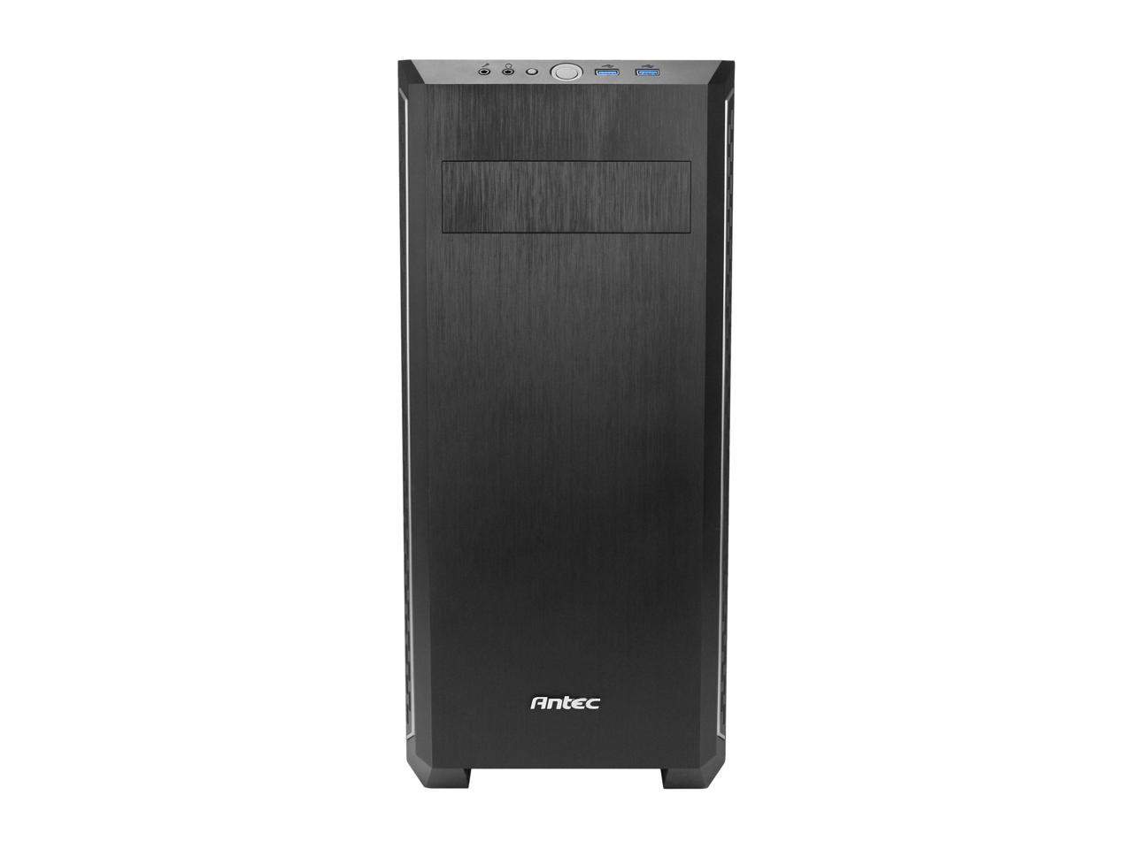 Antec Performance Series P7 Silent, Mid Tower Computer Case, 2 x USB 3.0, Sound Dampening Side Panel, 2x120mm Fans installed, Support up to 6 Drive Bays