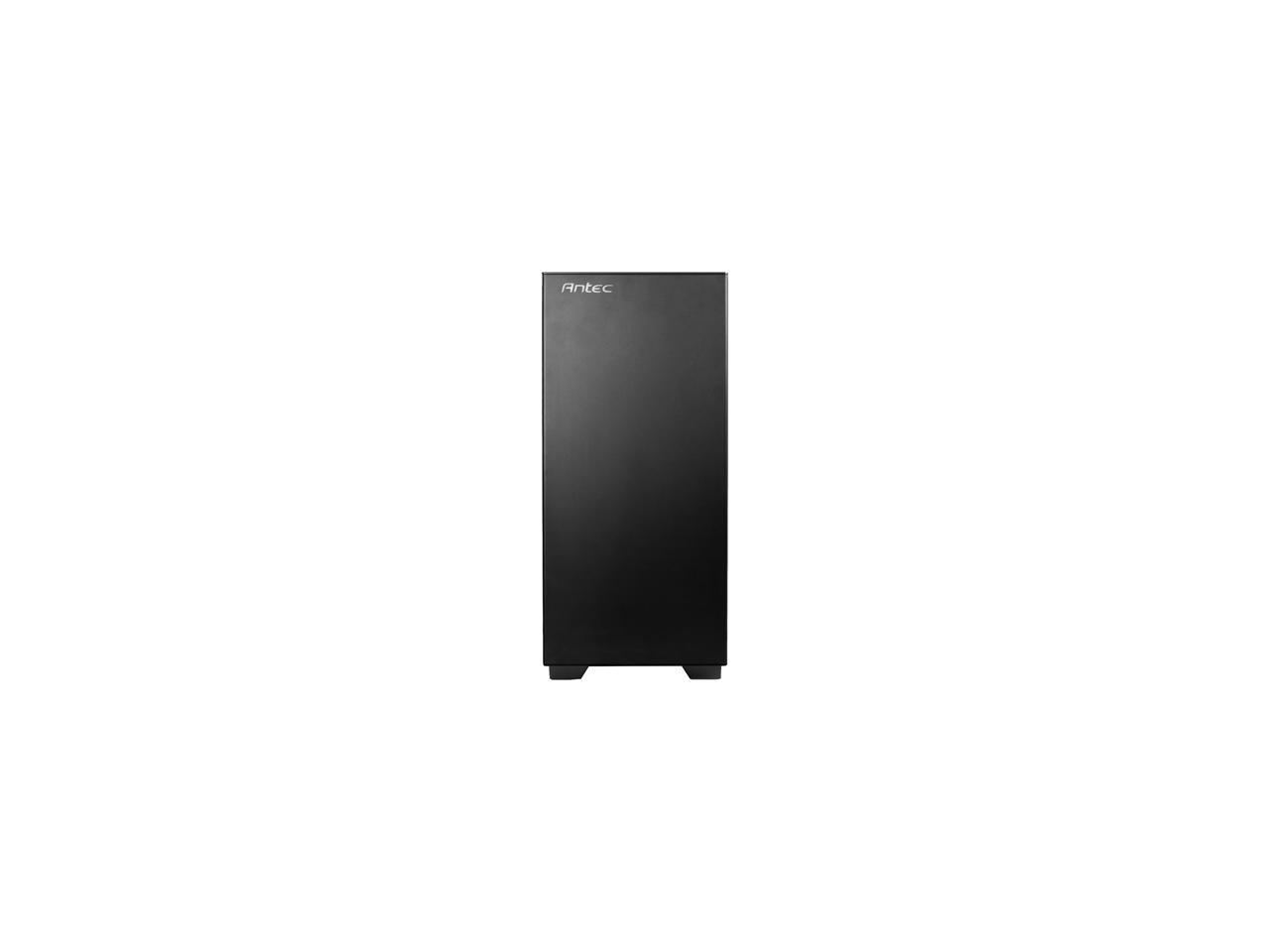 Antec Performance Series P110 Silent Mid-Tower Computer Case, Sound Dampening Side Panel, 8 Drive Bays, VR Ready/Vertical VGA Card Support, 2 x 120mm Fans Pre-Installed