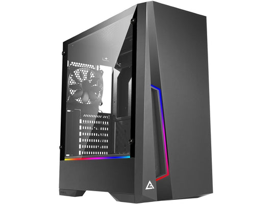 Antec Dark Phantom DP501 ATX Mid Tower Gaming Case /ARGB Motherboard Sync/ Tempered Glass