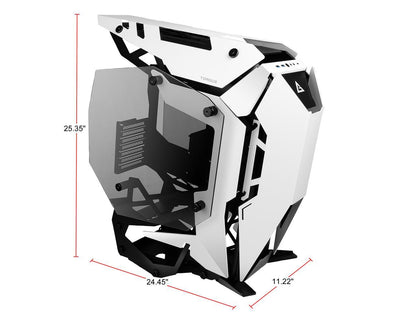 Antec TORQUE White / Black Aluminum ATX Mid Tower Computer Case/ Winner of iF Design Award 2019