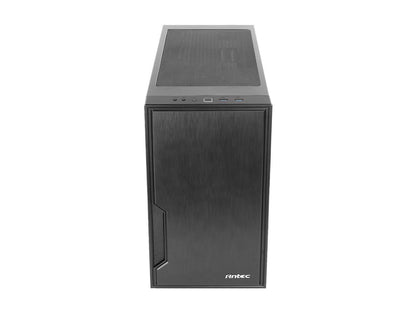 Antec Value Solution Series VSK10 Highly Functional Micro-ATX Case, Support 4 x 140 mm Fan and 280 mm Radiator, 2 x USB3.0