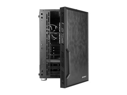 Antec Value Solution Series VSK10 Highly Functional Micro-ATX Case, Support 4 x 140 mm Fan and 280 mm Radiator, 2 x USB3.0